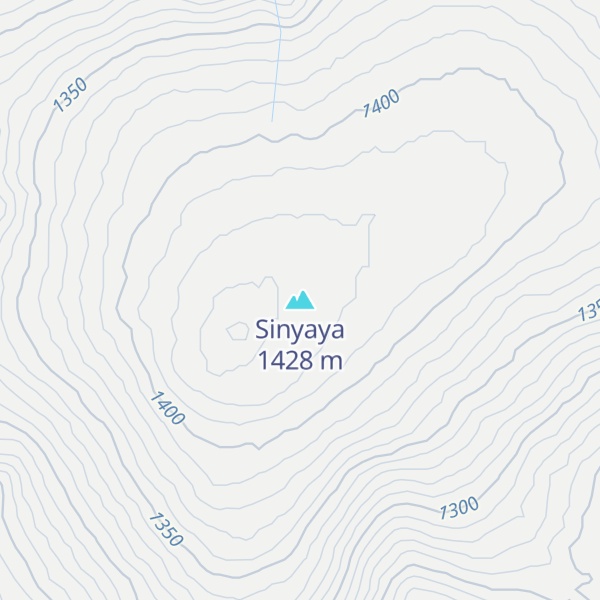 Map of Sinyaya