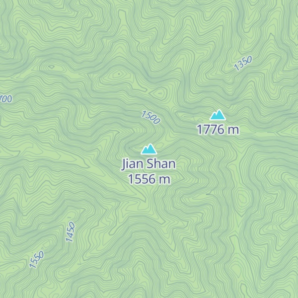Map of Jian Shan