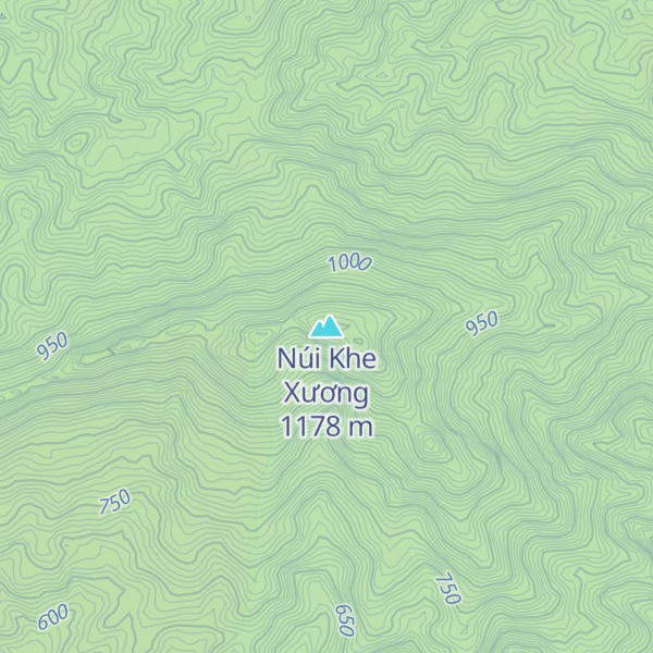 Map of Núi Khe Xương