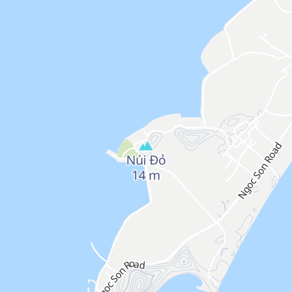 Map of Núi Đỏ