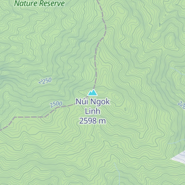 Map of Núi Ngok Linh