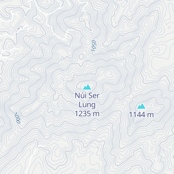 Map of Núi Ser Lung