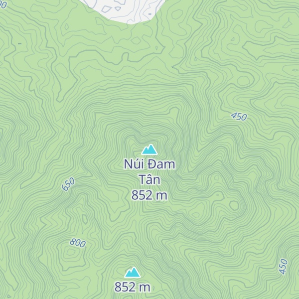 Map of Núi Đam Tân