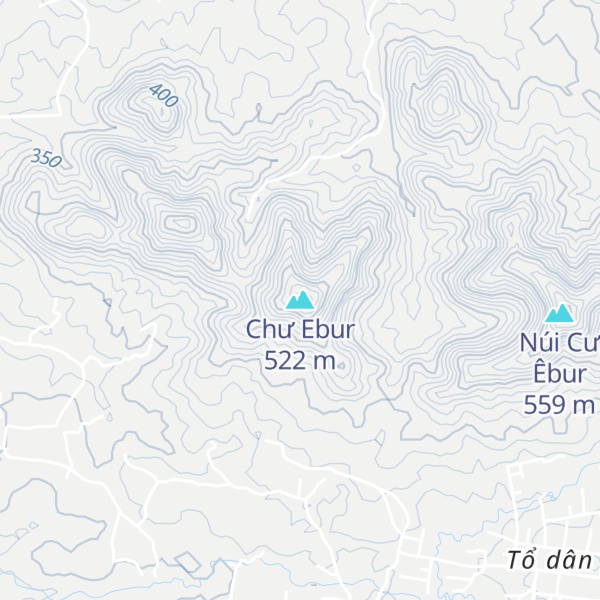 Map of Chư Ebur