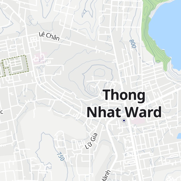 Map of Chi Kơti Prõng