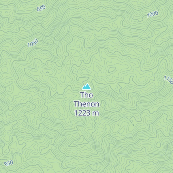 Map of Tho Thenon