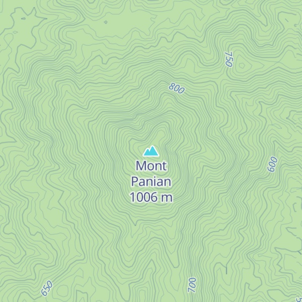 Map of Mont Panian