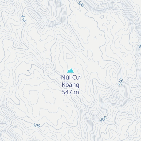 Map of Núi Cư Kbang