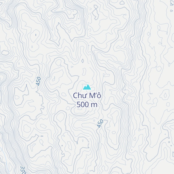 Map of Chư M’ô