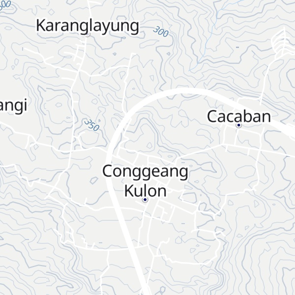 Map of Pasir Randu