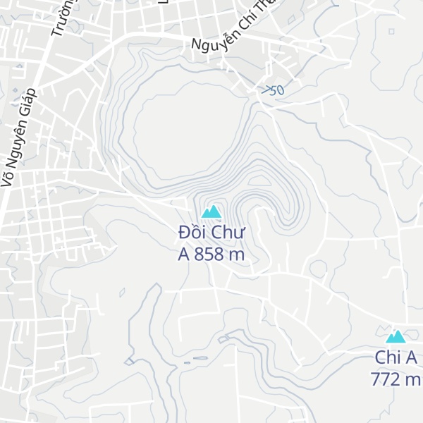 Map of Đồi Chư A