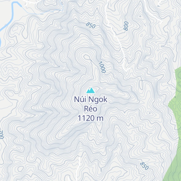 Map of Núi Ngok Réo