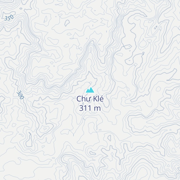 Map of Chư Klé