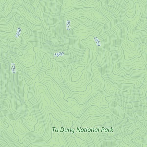 Map of Núi Tà Đùng