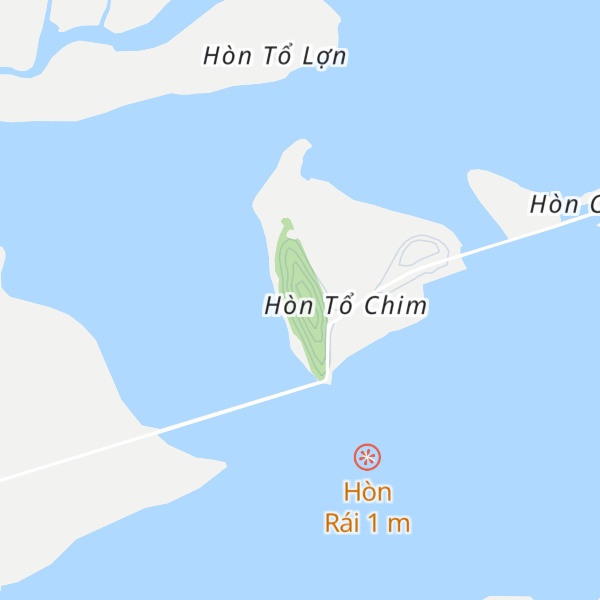 Map of To Chim Mountain
