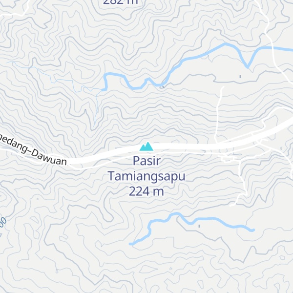 Map of Pasir Tamiangsapu