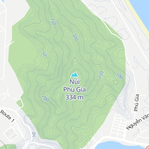Map of Núi Phú Gia