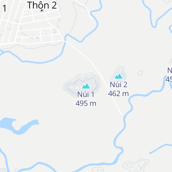 Map of Núi 1