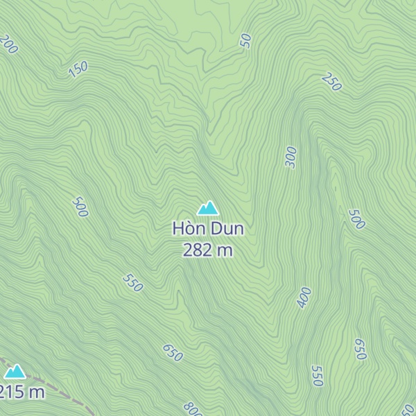 Map of Hòn Dun