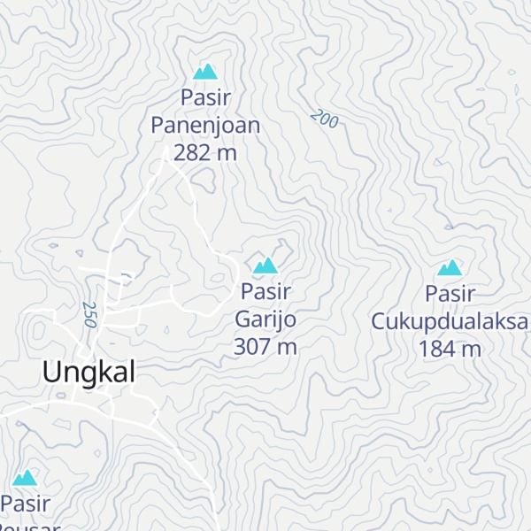 Map of Pasir Garijo