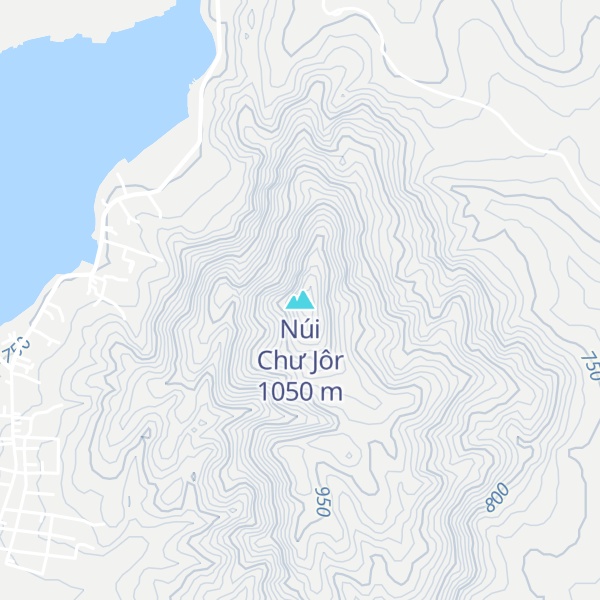 Map of Núi Chư Jôr