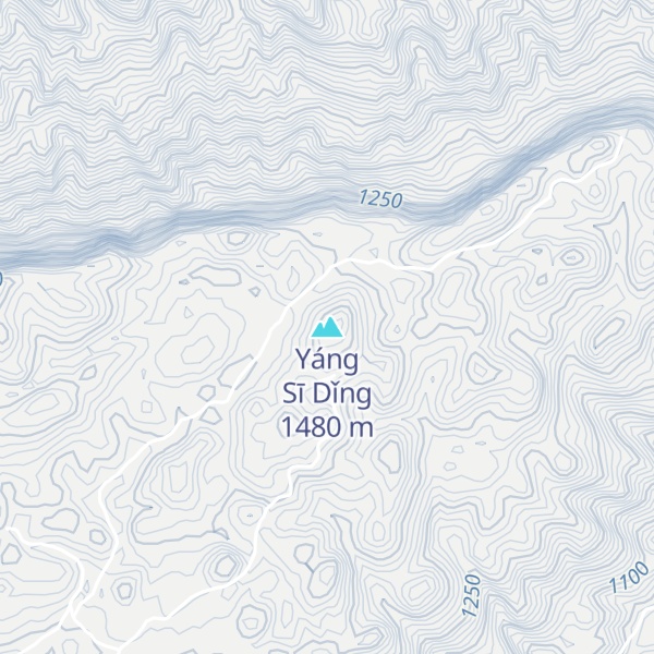 Map of Yáng Sī Dǐng