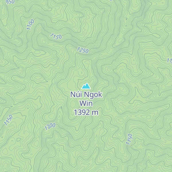 Map of Núi Ngok Win