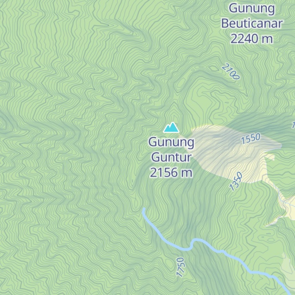 Map of Gunung Siang