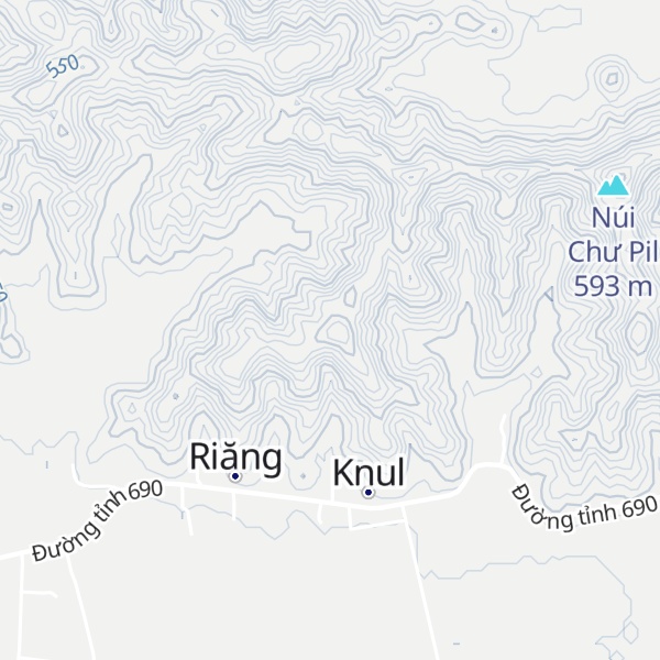 Map of Núi Chư Pang