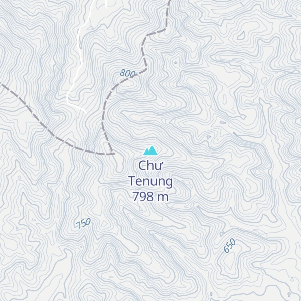 Map of Chư Tenung