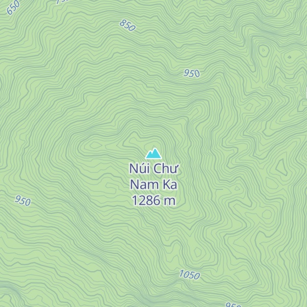 Map of Núi Chư Nam Ka