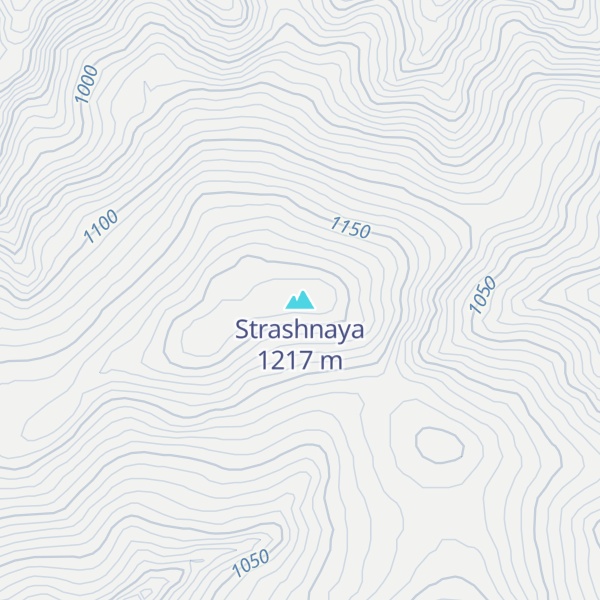 Map of Strashnaya