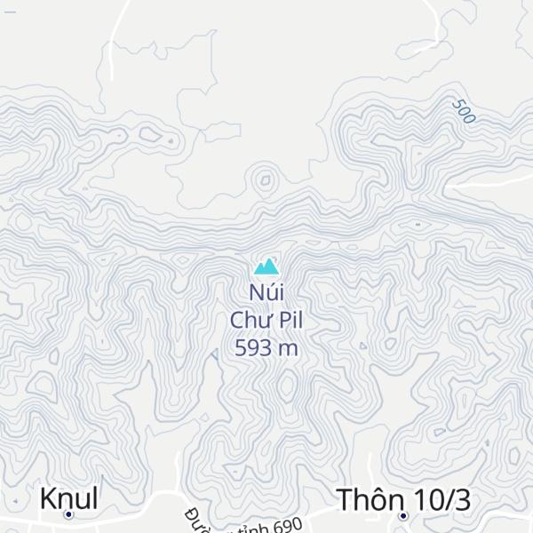 Map of Núi Chư Pil