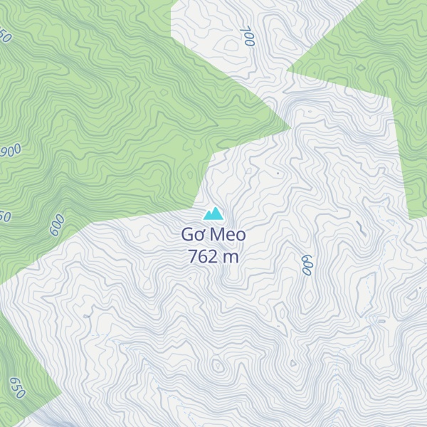 Map of Gơ Meo