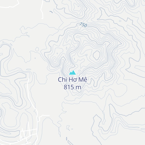 Map of Chi Hơ Mê