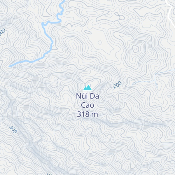 Map of Núi Da Cao