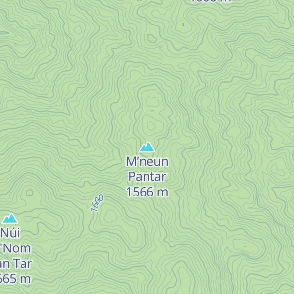 Map of M’neun Pantar
