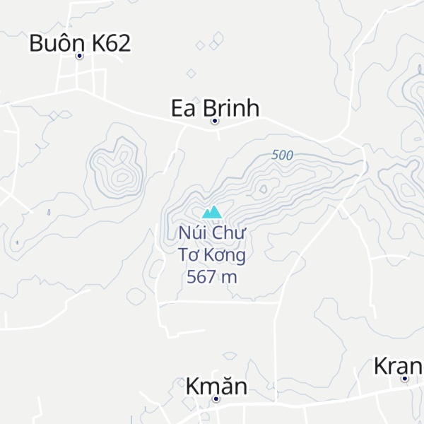 Map of Núi Chư Tơ Kơng