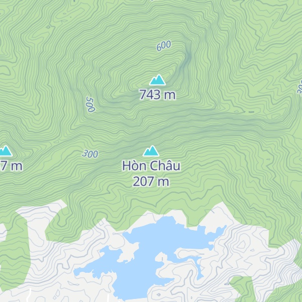 Map of Hòn Châu