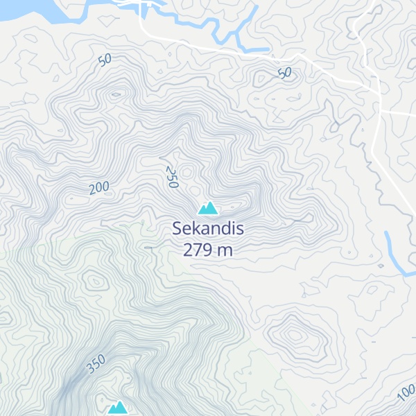Map of Sekandis
