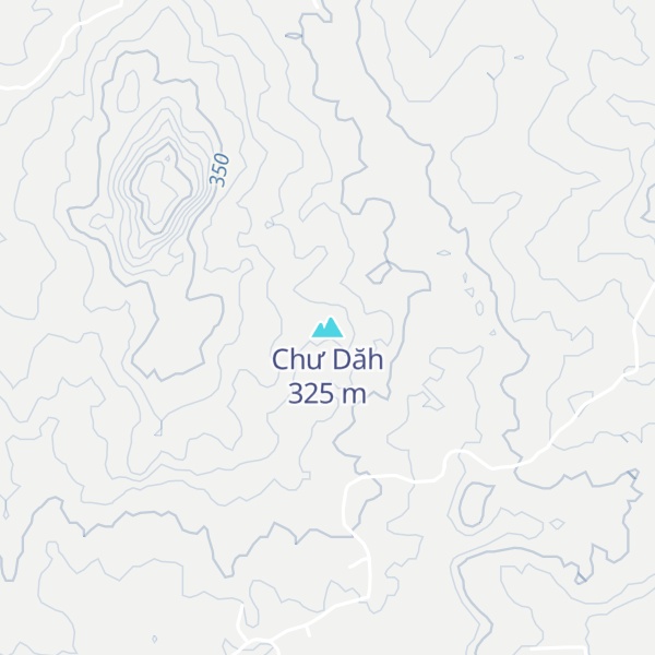 Map of Chư Dăh