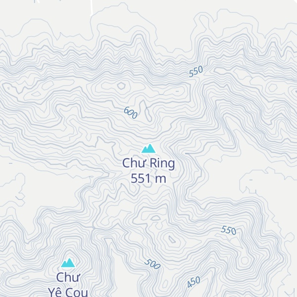 Map of Chư Ring