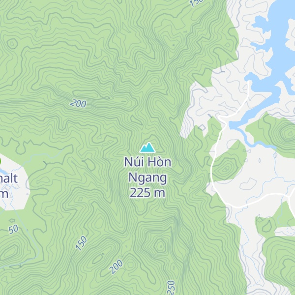 Map of Núi Hòn Ngang