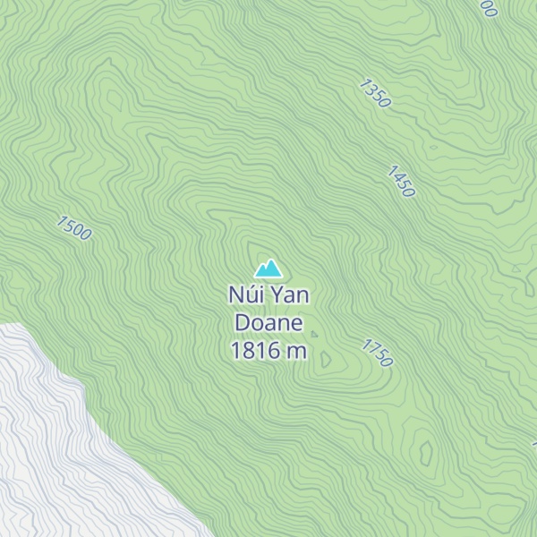 Map of Núi Yan Doane