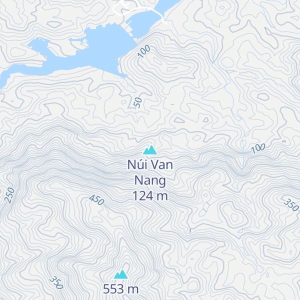Map of Núi Van Nang