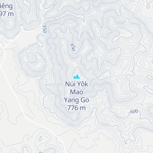 Map of Núi Yôk Mao Yang Go