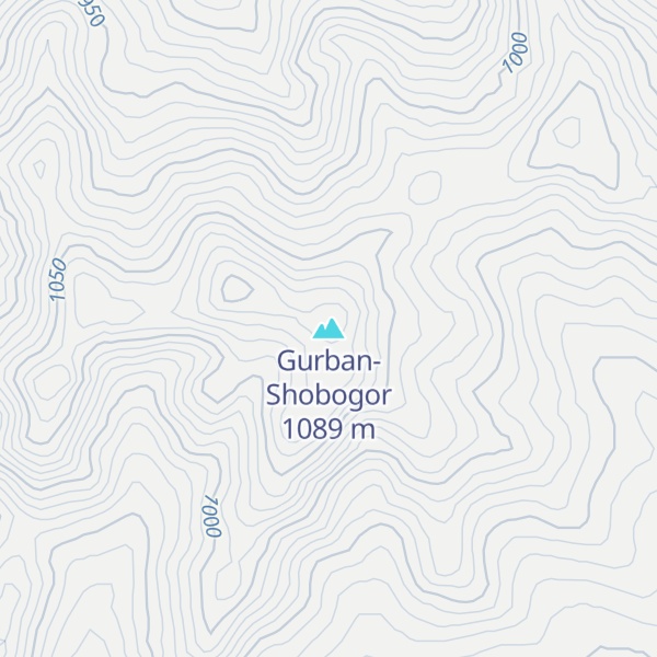 Map of Gurban-Shobogor