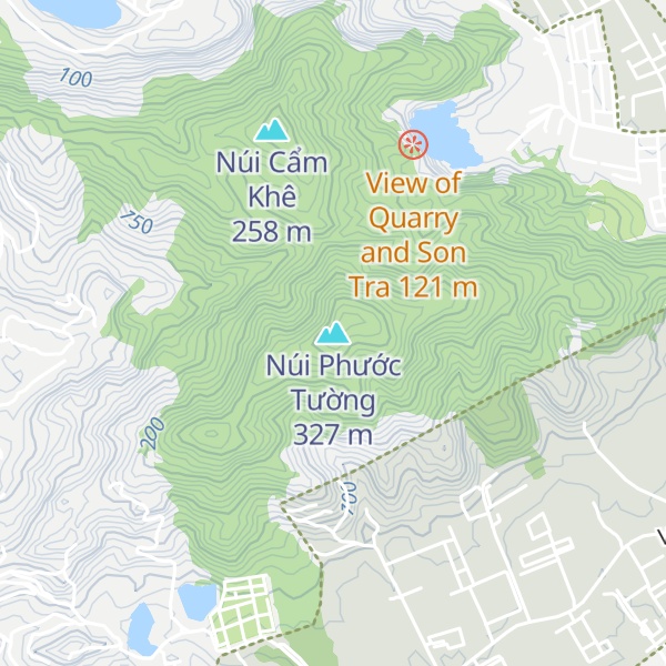 Map of Núi Phước Tường