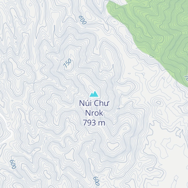 Map of Núi Chư Nrok
