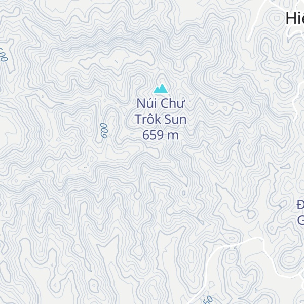 Map of Chư Trôk Sum